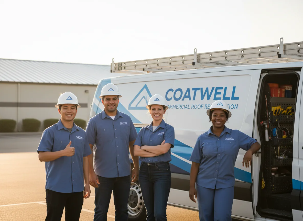 Commercial roof coating company in Tobias, NE